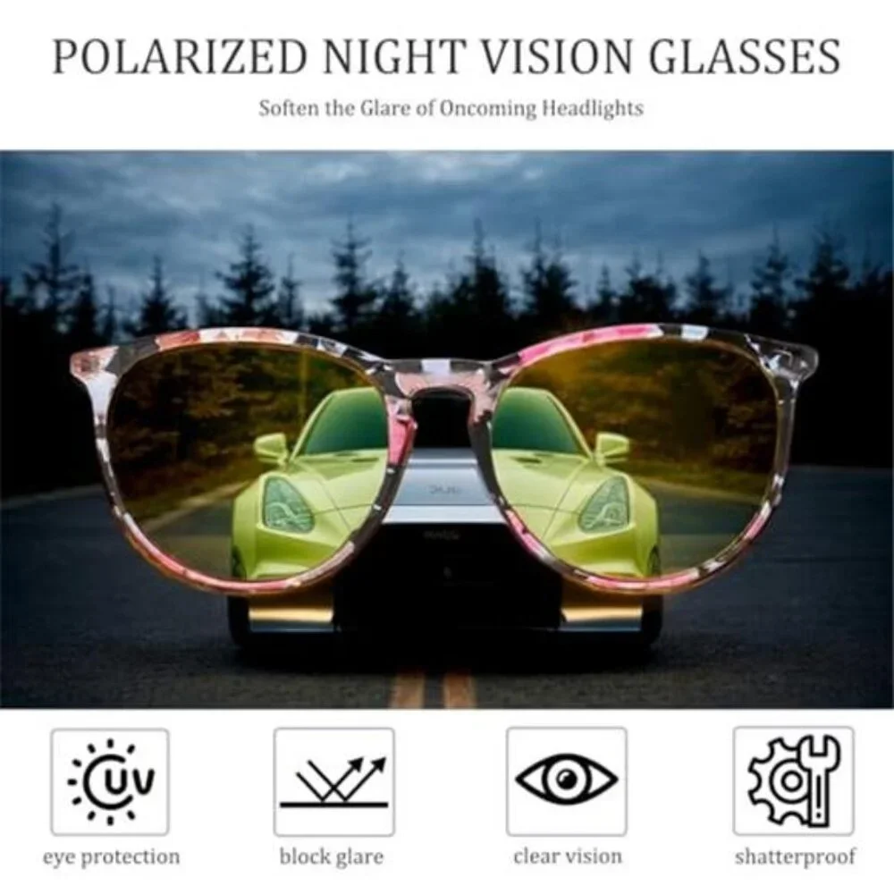 Night Vision Driving Glasses for Women Polarized Night Vision Glasses HD
